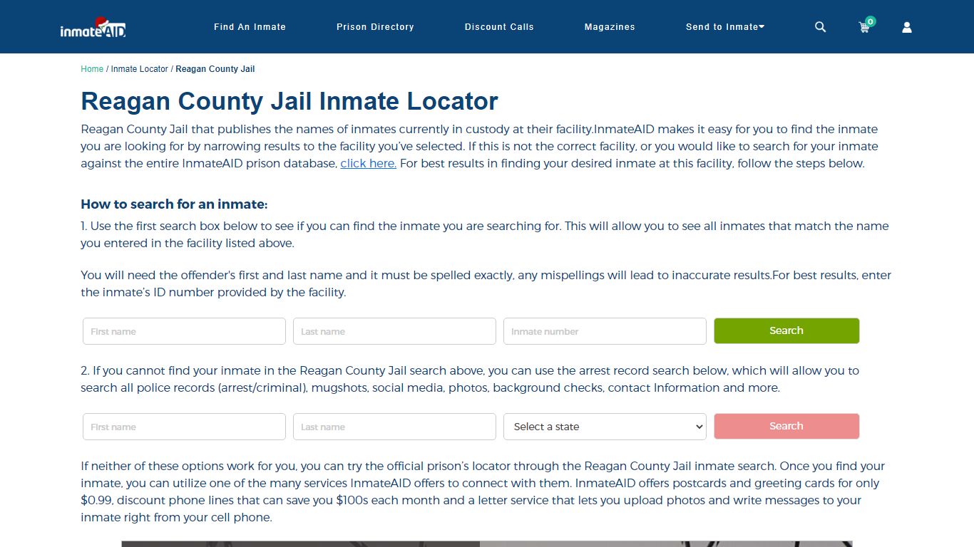 Help for Inmates Before, During and After Prison